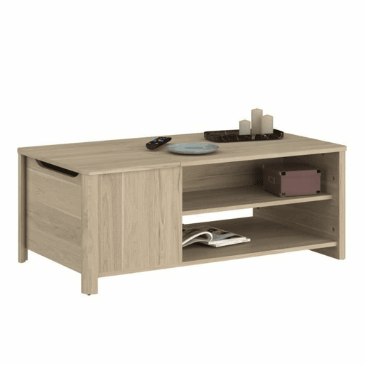 Mesa de Centro Parisot Castanho 110 x 42 x 60 cm