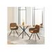 Conjunto de mesa redonda + 2 sillones vintage Conjunto de mesa redonda + 2 sillones vintage Roble Artisan