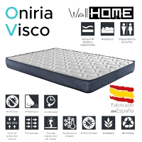 Conjunto de Cama Infantil Cabine ''Bosco'' 90x190cm + Colchão SERENIA 90x190cm (Altura 17cm), Respirável, Adaptável e Térmico
