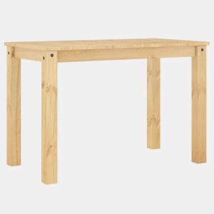 vidaXL Mesa de jantar Panama 117x60x75 cm madeira de pinho maciça