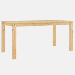 vidaXL Mesa de jantar Panama 160x80x75 cm madeira de pinho maciça
