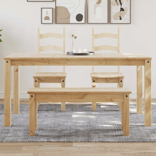 vidaXL Mesa de jantar Panama 160x80x75 cm madeira de pinho maciça vidaXL Mesa de jantar Panama 160x80x75 cm madeira de pinho maciça