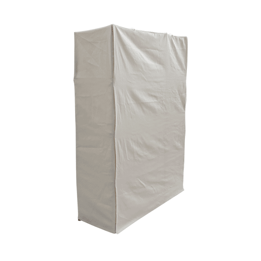 Roupeiro em bambu, 3 prateleiras, Fidji, Natural, 110x40x170 cm