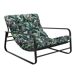 Sillón exterior resistente acero anti-UV impermeable Sillón exterior resistente acero anti-UV impermeable Verde