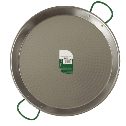 Panela de paella polida 20 porções