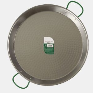 Panela de paella polida 20 porções