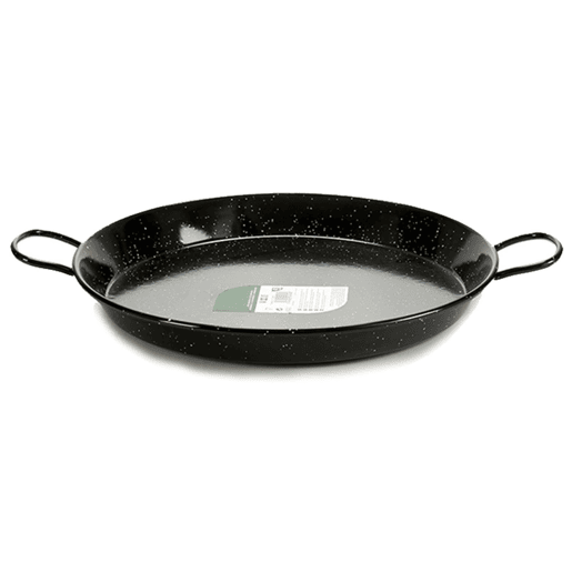 Panela de paella esmaltada 16 porções