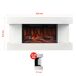 KAMINIO Eléctrica Chimenea LIZ - Chimenea Eléctrica de Pared KAMINIO Eléctrica Chimenea LIZ - Chimenea Eléctrica de Pared Blanco