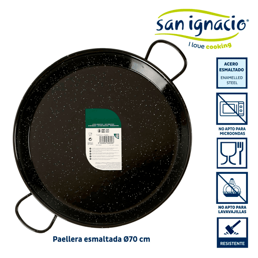 Panela de paella 30 porções Panela de paella 30 porções