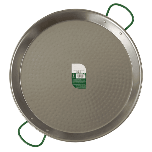 Panela de paella polida 30 porções