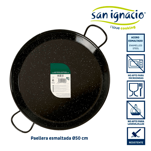 Panela de paella 13 porções