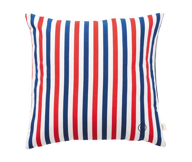 Cojín 40x40cm 100% algodón 300gsm rayas yale el ganso