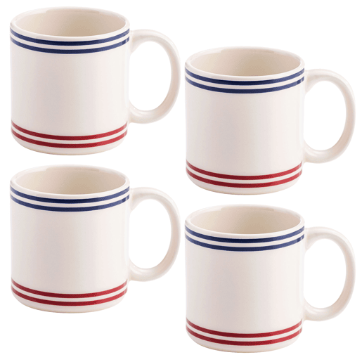 Conjunto de 4 canecas de grés 330ml El Ganso Conjunto de 4 canecas de grés 330ml El Ganso
