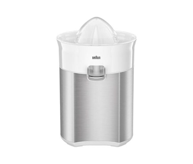 Exprimidor eléctrico braun 60w antigoteo + tapa protectora blanco