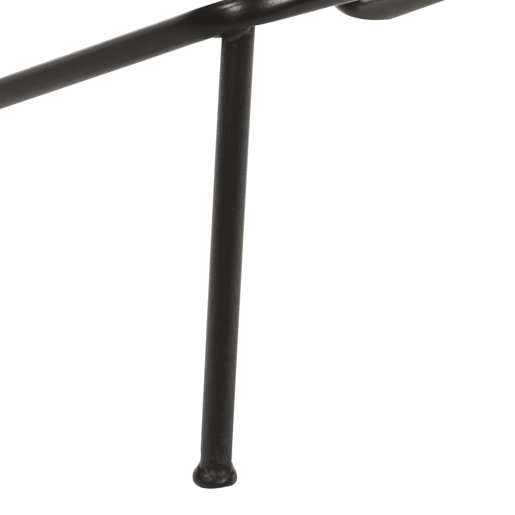 vidaXL Bancos de bar 4 pcs couro genuíno preto