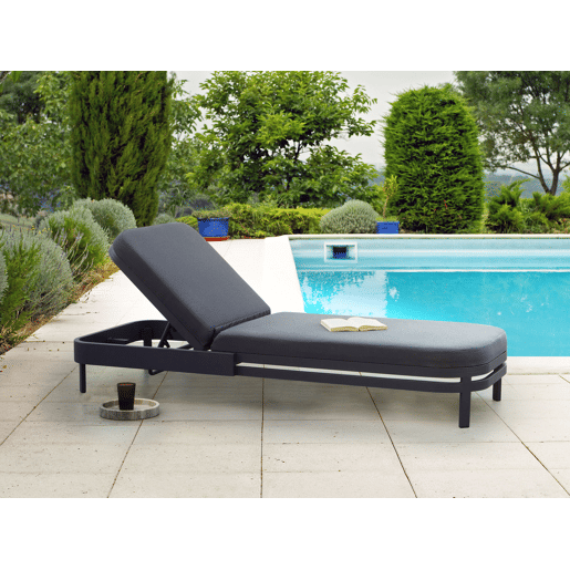 Beliani Cadeira loungerelax NETTUNO Beliani Cadeira loungerelax NETTUNO