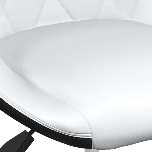 vidaXL Bancos de bar 2 pcs couro artificial preto e branco vidaXL Bancos de bar 2 pcs couro artificial preto e branco