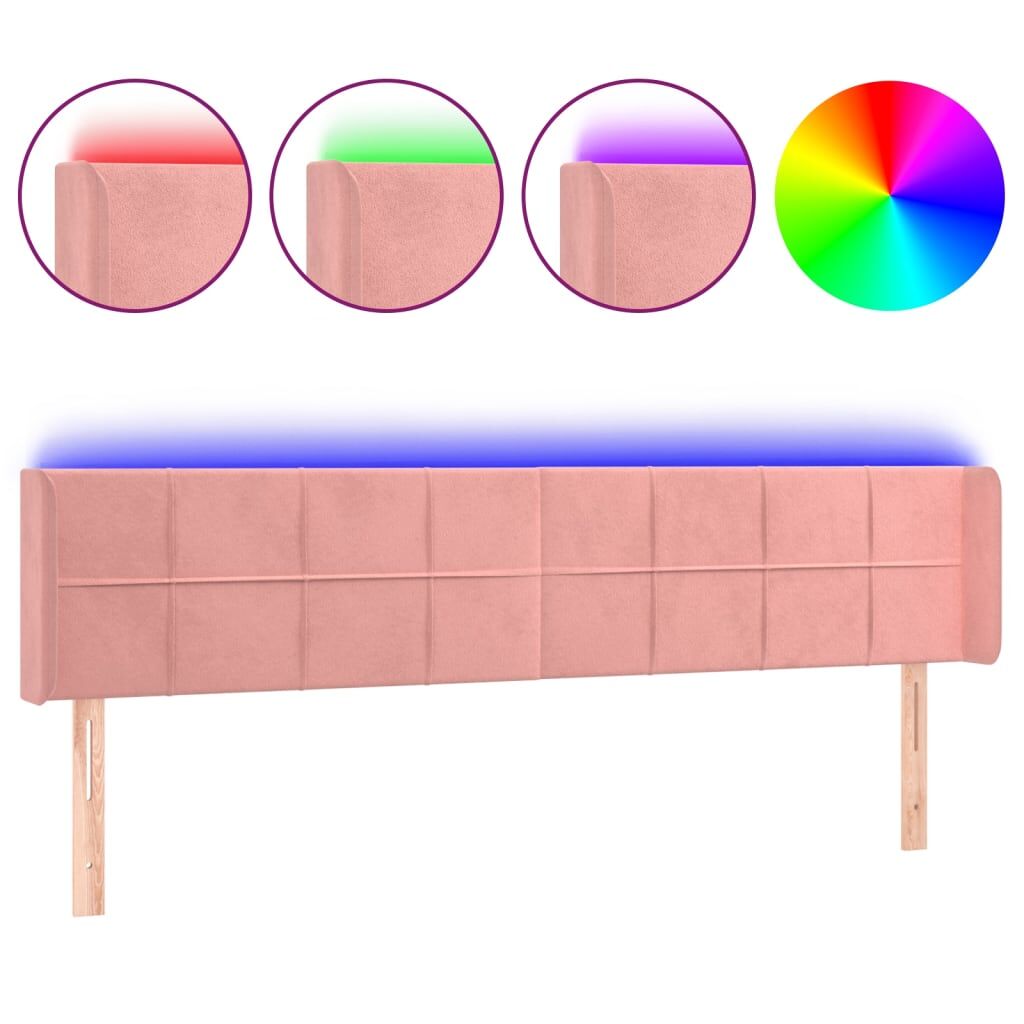 Cabecero Con Led 183 Rosa