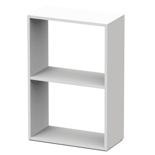 Estante baixa Tibet em branco fosco 75x50x24 cm Estante Estante baixa Tibet em branco fosco 75x50x24 cm Estante