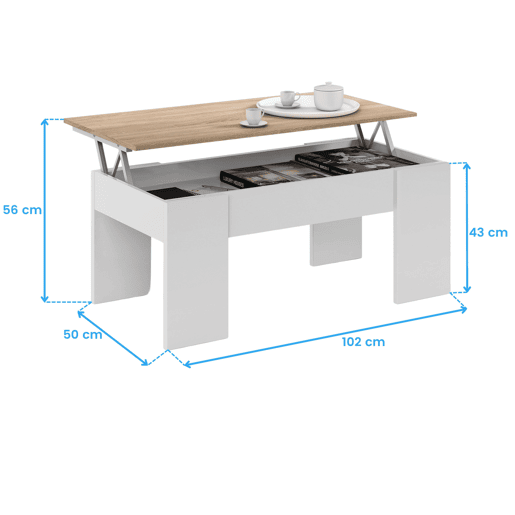 Pacote completo de móveis para sala de estar em branco e carvalho nórdico (armário de TV + aparador + vitrine + mesa de jantar + mesa de centro) Pacote completo de móveis para sala de estar em branco e carvalho nórdico (armário de TV + aparador + vitrine + mesa de jantar + mesa de centro)