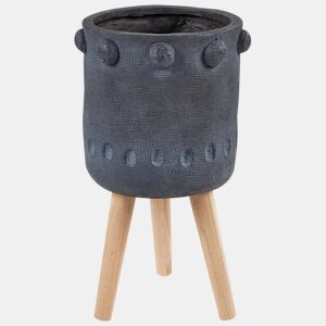 Beliani Vaso alto para plantas BRUNNERA