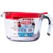 Jarra medidora Classic Pyrex con tapa Jarra medidora Classic Pyrex con tapa Rojo