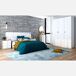 Conjunto Dormitorio Principal Completo Estilo Nórdico Conjunto Dormitorio Principal Completo Estilo Nórdico Blanco/ Madera