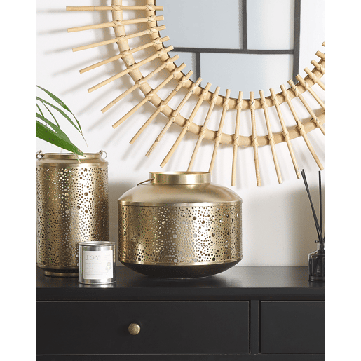 Lanterna CORFU Metal 22 cm Dourado Lanterna CORFU Metal 22 cm Dourado