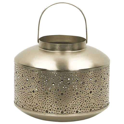 Lanterna CORFU Metal 22 cm Dourado Lanterna CORFU Metal 22 cm Dourado