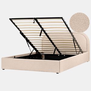 Beliani Cama baú Bouclé QUILLIEN