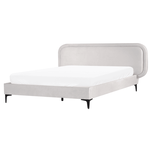 Beliani Cama Veludo SUZETTE Beliani Cama Veludo SUZETTE