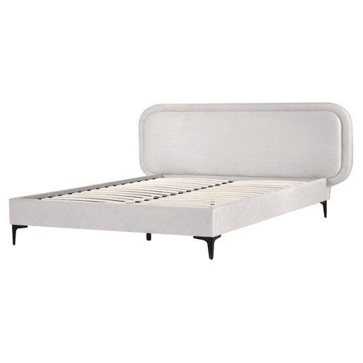 Beliani Cama Veludo SUZETTE Beliani Cama Veludo SUZETTE