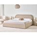 Beliani Cama con almacenaje Bouclé QUILLIEN 192x217 Beliani Cama con almacenaje Bouclé QUILLIEN 192x217 Beige
