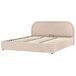 Beliani Cama con almacenaje Bouclé QUILLIEN 192x217 Beliani Cama con almacenaje Bouclé QUILLIEN 192x217 Beige