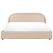 Beliani Cama con almacenaje Bouclé QUILLIEN 192x217 Beliani Cama con almacenaje Bouclé QUILLIEN 192x217 Beige