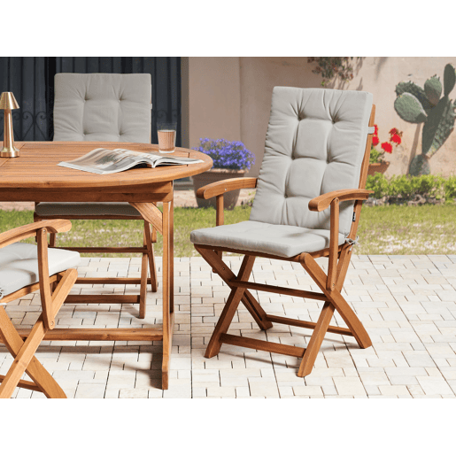 Beliani Almofada de assento para exterior MAUI PREMIUM