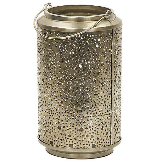 Lanterna CORFU Metal 25 cm Dourado