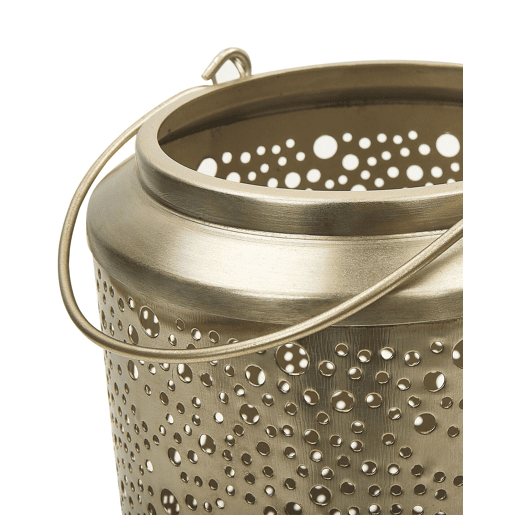 Lanterna CORFU Metal 25 cm Dourado