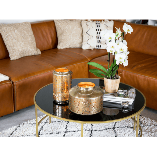 Lanterna CORFU Metal 25 cm Dourado