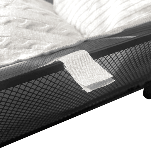 Organizador metálico com rodas para debaixo da cama u2013 Dobrável para roupas e sapatos u2013 Nyana Home