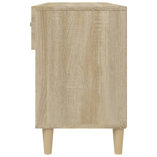 vidaXL Sapateira 102x35x55 cm derivados de madeira cor carvalho sonoma vidaXL Sapateira 102x35x55 cm derivados de madeira cor carvalho sonoma