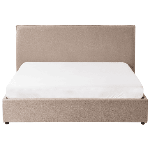 Beliani Cama baú Bouclé LAVAUR Beliani Cama baú Bouclé LAVAUR