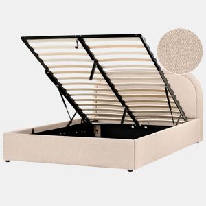 Beliani Cama baú Bouclé QUILLIEN