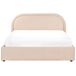 Beliani Cama con almacenaje Bouclé QUILLIEN 152x217 Beliani Cama con almacenaje Bouclé QUILLIEN 152x217 Beige