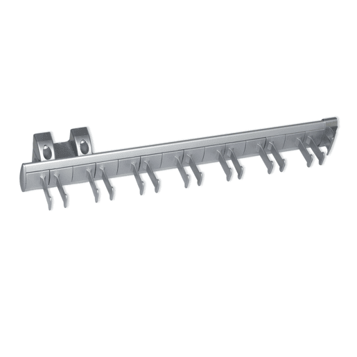 Organizador de armário com suporte de cinto auto-removível 45x8x9 cm Organizador de armário com suporte de cinto auto-removível 45x8x9 cm