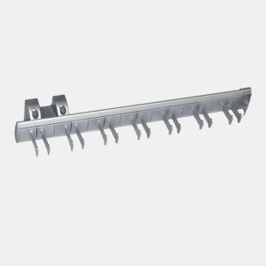 Organizador de armário com suporte de cinto auto-removível 45x8x9 cm