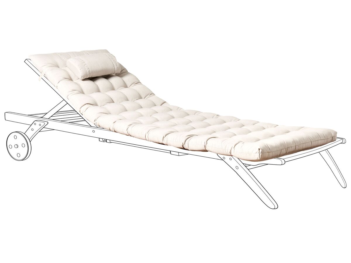 Beliani Cojín de asiento CESANA PREMIUM 56x192