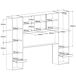 Conjunto Dormitorio Completo John con Cabecero, Cama y Cajones 145x194 Conjunto Dormitorio Completo John con Cabecero, Cama y Cajones 145x194 Negro/ Madera