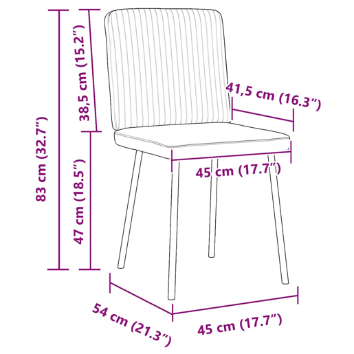 vidaXL Cadeiras de jantar 6 pcs veludo cinzento-claro vidaXL Cadeiras de jantar 6 pcs veludo cinzento-claro