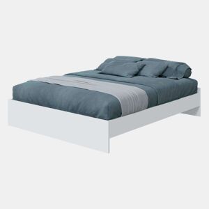 Pacote de móveis para quarto Daylight: mesas de cabeceira, cômoda e cama queen size em Artik e branco natural